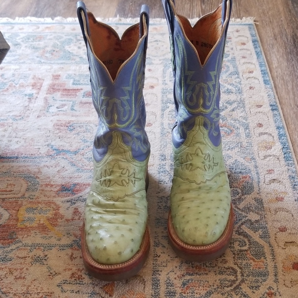 Lucchese Ostrich Boots